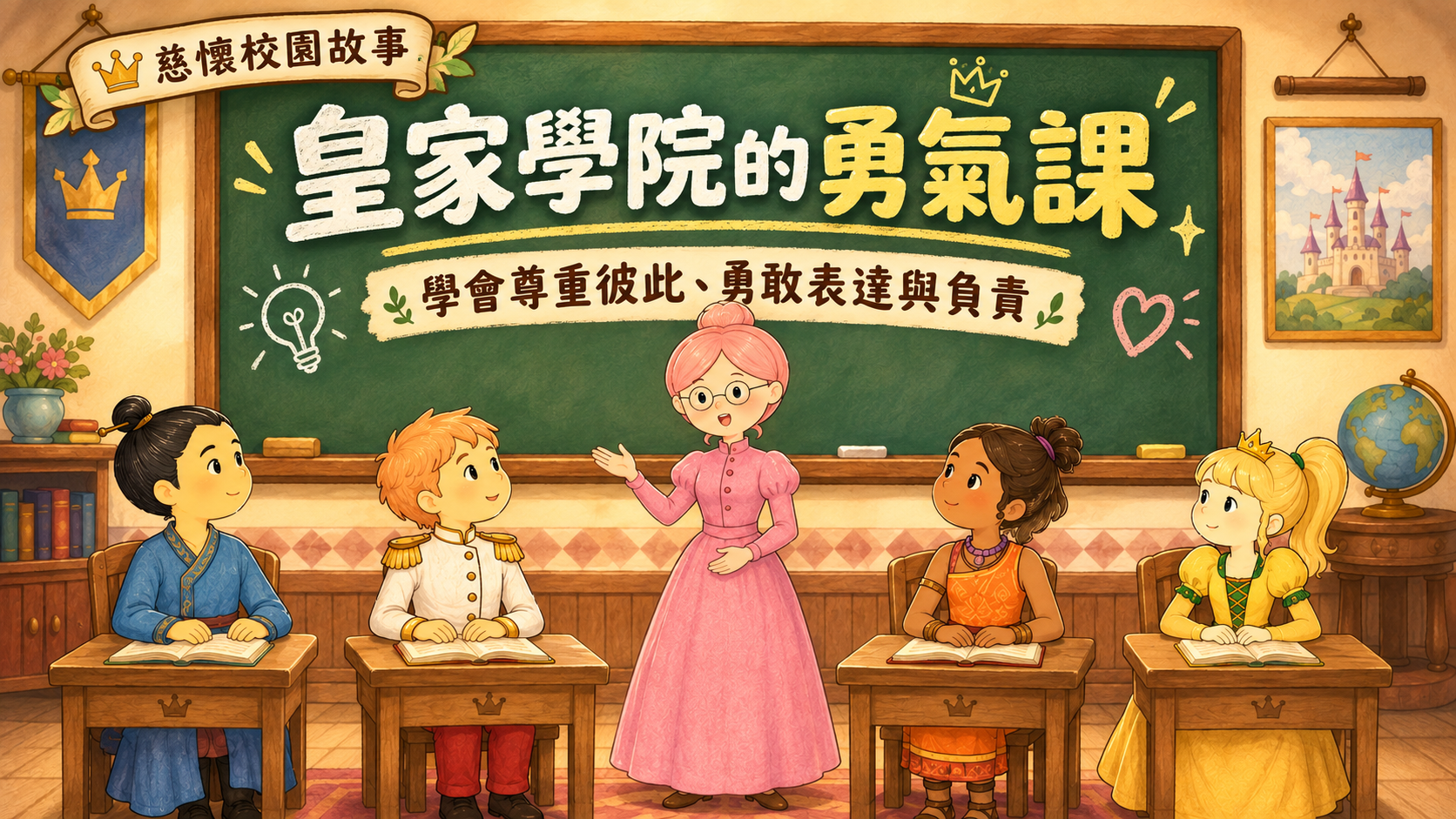  慈懷校園故事｜皇家學院的勇氣課